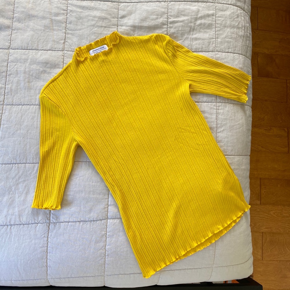 & Other Stories Ribbed Top